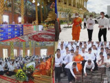 ឧត្តមសេនីយ៍ឯក រ័ត្ន ស្រ៊ាង ព្រមជាមួយ ក្រុមគ្រួសារសាច់ញាតិ អតីតលោកគ្រូអ្នកគ្រូមិត្តរួមជំនាន់សាលាបាក់ទូក និងមន្ត្រីក្រោមឱវាទ អញ្ជើញចូលរួមកាន់បិណ្ឌទី៧ នៅវត្តព្រះបារមីវង្កដ្ឋបុរីកបិលភ័ស្តុ!