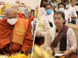 លោកជំទាវកិត្តិសង្គហបណ្ឌិត ម៉ែន សំអន មានប្រសាសន៍ថា នៅទូទាំង ខេត្តស្វាយរៀង ២៤៦វត្ត បានទទួលទេយ្យវត្ថុ និងបច្ច័យកសាង ក្នុងឱកាសបុណ្យភ្ជុំបិណ្ឌ!