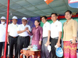 លោកស្រី ម៉ែន សំអន បើកព្រឹត្តិការណ៍អុំទូកនៅខេត្តស្វាយរៀង
