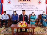 សាខាកាកបាទក្រហមកម្ពុជា ខេត្តប៉ៃលិន ប្រារព្ធពិធីប្រកាសទទួលស្គាល់ប្រធានគណៈកម្មាធិការអនុសាខកាកបាទក្រហមកម្ពុជា ក្រុងប៉ៃលិន