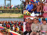 លោកឧត្តមសេនីយ៍ទោ សិទ្ធិ ឡោះ អញ្ជើញចូលរួម ពិធីបើកការប្រណាំងទូកង នៅបរិវេណសាកលវិទ្យាល័យជាតិមានជ័យ!