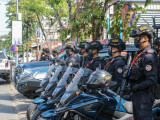 សកម្មភាពកម្លាំងកងរាជអាវុធហត្ថរាជធានីភ្នំពេញ ចូលរួមការពារសន្តិសុខ សុវត្ថិភាព រក្សាសណ្តាប់ធ្នាប់ ក្នុងកិច្ចប្រជុំកំពូលអាស៊ានលើកទី៤០~៤១ និងកិច្ចប្រជុំកំពូលពាក់ពន្ធ័នានា ឆ្នាំ២០២២