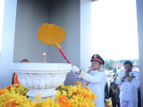 ឯកឧត្តម អ៊ី ឈាន អញ្ជើញពន្លត់ភ្លើងជ័យ ខួបលើកទី៦៩ ទិវាបុណ្យឯករាជ្យជាតិ ៩វិច្ឆិកា ១៩៥៣-២០២២ ទិវាកំណើតកងយោធពលខេមរភូមិន្ទ