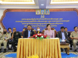 ពិធីប្រកាសផ្ទេរភារកិច្ច និងតែងតាំងមុខតំណែង អភិបាលក្រុង ស្រុក នាយករដ្ឋបាលសាលាខេត្ត អភិបាលរងក្រុង ស្រុក នាយករដ្ឋបាលសាលាស្រុកសាលាក្រៅ និងប្រកាសផ្លាស់ប្តូរភារកិច្ចប្រធានទីស្នាក់ការត្រួតពិនិត្យច្រកទ្វារព្រំដែនអន្តរជាតិព្រំ ខេត្តប៉ៃលិន