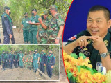 ជួបប្រជុំពិភាក្សាទ្វេរភាគីជាមួយទាហាន (ព្រាន) ឈុតខ្មៅថៃ ដើម្បីរឹតចំណងសាមគ្គីភាព និងរួមគ្នាទប់ស្កាត់រាល់បទល្មើសលួចឆ្លងដែនខុសច្បាប់គ្រប់ប្រភេទ នៅក្នុងភូមិសាស្ត្រស្រុកម៉ាឡៃ