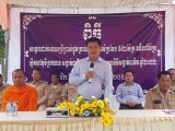 លោក លឹម សៀងហេង អញ្ជើញជាអធិបតីក្នុងពិធីសម្ភោធដាក់ឲ្យប្រើប្រាស់ជាផ្លូវការផ្លូវបេតុងអាម៉េមួយខ្សែស្ថិតនៅសង្កាត់បាវិតក្រុងបាវិត