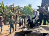 នគរបាលស្រុកថ្មពួក ចុះជួយរុះរើនិងជួសជុល ផ្ទះជូនពលរដ្ឋ១គ្រួសារ ដែលរងគ្រោះដោយអគ្គីភ័យ!!!