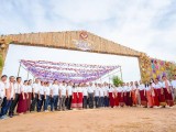 ពលរដ្ឋស្រុកកំពង់លែង រៀបចំពិធិបុណ្យរដូវរំហើយ នៅភូមិដំណាក់កកោះ