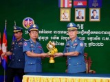 នាយឧត្តមសេនីយ៍ សៅ សុខា អញ្ជើញអធិបតីក្នុងពិធីប្រកាសមុខតំណែង នាយកមជ្ឈមណ្ឌលហ្វឹកហ្វឺនកងរាជអាវុធហត្ថភ្នំជុំរីករាយ
