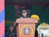 ឯកឧត្តម ឧត្តមសេនីយ៍ឯក ហ៊ុន ម៉ាណែត អញ្ជើញបិទពិធីបិទការប្រកួតកីឡាកងយោធពលខេមរភូមិន្ទឆ្នាំ២០២៣ ដើម្បីអបអរសាទរ ខួបលើកទី៤៤ ទិវាជ័យជម្នះ ៧មករា (១៩៧៩-២០២៣) នៅសាលានាយទាហានសកម្ម(ត្មាតពង) ខេត្ត