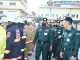 ឯកឧត្ដម ឧត្ដមសេនីយ៍ឯក ស ថេត អញ្ជើញត្រួតពិនិត្យកម្លាំងប្រជុំជួរ ដើម្បីត្រៀមព្រឹត្តិការណ៍ស៊ីហ្គេម និងប៉ារ៉ាហ្គេម ២០២៣