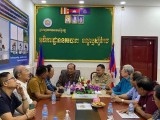 លោកវរសេនីយ៍ឯក ហ៊ាង ថារ៉េត អធិការនគរបាលខណ្ឌឫស្សីកែវ សូមថ្លែងអំណរគុណដ៏ជ្រាលជ្រៅ ចំពោះលោកពូ ម៉ន ប៊ុនធី ដែលបានអញ្ជើញ ក្រុមការងារ ជាពាពិជ្ជករ អាជីវករ អូឡាំពិក
