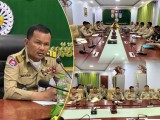 លោកវរសេនីយ៍ឯក សៅ សារឿន អធិការនគរបាលក្រុងប៉ោយប៉ែត ដឹកនាំកិច្ចប្រជុំផ្សព្វផ្សាយផែនការ ការពារ សណ្តាប់ធ្នាប់សាធារណៈ និងសុវត្ថិភាពសង្គមក្នុងឱកាសបុណ្យចូលឆ្នាំថ្មីប្រពៃណីរបស់ចិន និងវៀតណាម