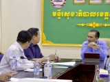លោក ម៉ែន អេង អញ្ជើញជាអធិបតីនៅក្នុង ប្រជុំពិនិត្យពិភាក្សាលើការតែងតាំងប្រគល់ភារកិច្ច និងការផ្លាស់ប្ដូរកន្លែងធ្វើការងារមន្ត្រីរាជការ មន្ទីរសុខាភិបាល នៃរដ្ឋបាលខេត្តស្វាយរៀង