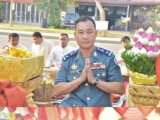 កម្លាំងកងរាជអាវុធហត្ថខេត្តធ្វើពិធីក្រុងពលីថ្វាយជូនដល់ស្តេចគ្រុឌ