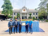 អាវុធហត្ថរាជធានីភ្នំពេញ សម្តែងនូវការថ្លែងអំណរគុណចំពោះ ក្រុមហ៊ុន ប៉ូការី ស្វេត កម្ពុជា!