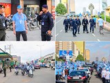 កម្លាំងអាវុធហត្ថរាជធានីភ្នំពេញ ចូលរួមរៀបចំសណ្តាប់ធ្នាប់ និងការពារ សន្តិសុខ សុវត្ថិភាព ដល់បណ្តាគណបក្សនយោបាយ ដែលដង្ហែក្បួនលើដងផ្លូវ ក្នុងថ្ងៃបើកយុទ្ធនាការ ឃោសនាបោះឆ្នោតជ្រើសតាំង តំណាងរាស្ត្រ នីតិកាលទី៧ ថ្ងៃទី០១ ខែកក្កដា ឆ្នាំ២០២៣!