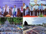 សម្ដេចក្រឡាហោម ស ខេង ដឹកនាំសមាជិក សមាជិកាគណបក្សប្រជាជនកម្ពុជា ជាង២ម៉ឺននាក់ បើកយុទ្ធនាការឃោសនាស្វែងរកសំឡេងឆ្នោតនៅខេត្តបាត់ដំបង