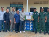 មន្ទីរសាធារណការរាជធានី និងរដ្ឋបាលខណ្ឌចំនួនបីទៅសាកសួរសុខទុក្ខ កងទ័ពវរៈនគរបាលការពារនៅច្រកអានសេះ