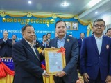 ឯកឧត្តមសន្តិបណ្ឌិត នេត សាវឿន សមាជិកគណៈអចិន្រ្តៃយ៍បក្ស ប្តេជ្ញាចិត្តយ៉ាងមុតមាំ ចំពោះតំណែងថ្មី ជាប្រធានគណបក្ស ចុះមូលដ្ឋានខេត្តកំពង់ចាម