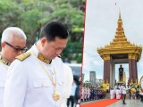 សម្តេចធិបតី ហ៊ុន ម៉ាណែត អញ្ជើញគោរពព្រះវិញ្ញាណក្ខន្ធ ព្រះបរមរតនកោដ្ឋ នរោត្តម សីហនុ