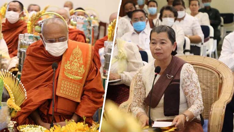 លោកជំទាវកិត្តិសង្គហបណ្ឌិត ម៉ែន សំអន មានប្រសាសន៍ថា នៅទូទាំង ខេត្តស្វាយរៀង ២៤៦វត្ត បានទទួលទេយ្យវត្ថុ និងបច្ច័យកសាង ក្នុងឱកាសបុណ្យភ្ជុំបិណ្ឌ!