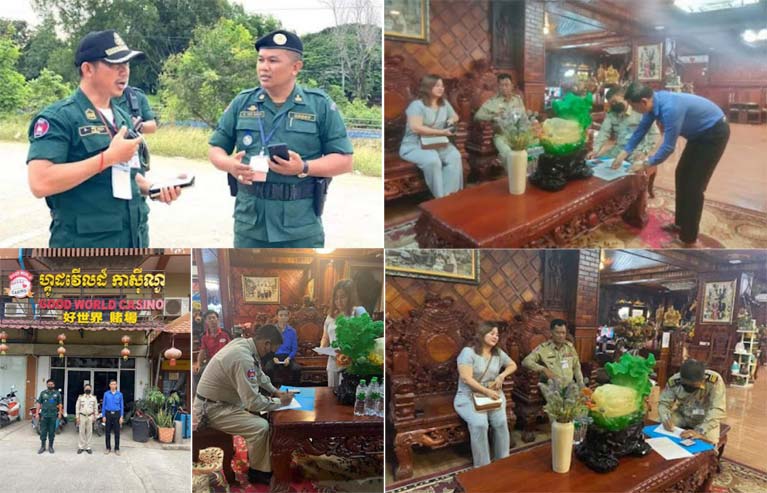 លោកឧត្តមសេនីយ៍ទោ សិទ្ធិ ឡោះ ស្នងការនគរបាលខេត្តបន្ទាយមានជ័យ ដាក់បទបញ្ជា យ៉ាងម៉ឺងម៉ាត់ បើទីតាំង កាស៊ីណូ យីហោ ហ្គូដវើលដ៍ (ហៅកាស៊ីណូស្រះទឹក) ហ៊ានអនុវត្តន៍ ផ្ទុយពីផ្លូវច្បាប់ និងមានការចុះបង្ក្រាបភ្លាមៗ