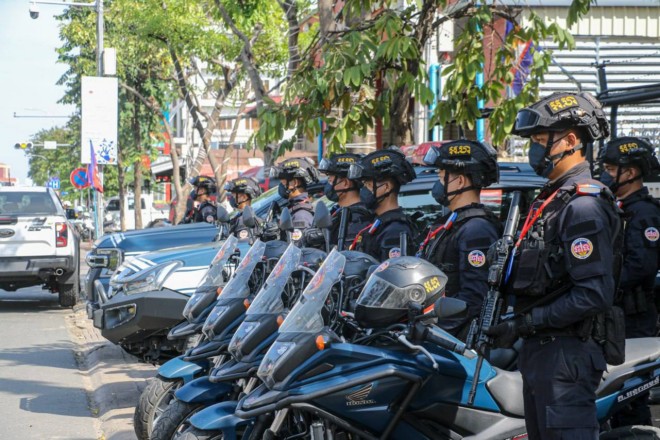 សកម្មភាព​កម្លាំង​កង​រាជ​អាវុធហត្ថ​រាជធានី​ភ្នំពេញ ចូលរួម​ការពារ​សន្តិ​សុខ សុវត្ថិភាព រក្សា​សណ្តាប់ធ្នាប់ ក្នុង​កិច្ចប្រជុំ​កំពូល​អាស៊ាន​លើក​ទី​៤០~៤១ និង​កិច្ចប្រជុំ​កំពូល​ពាក់​ពន្ធ័​នានា ឆ្នាំ​២០២២​​