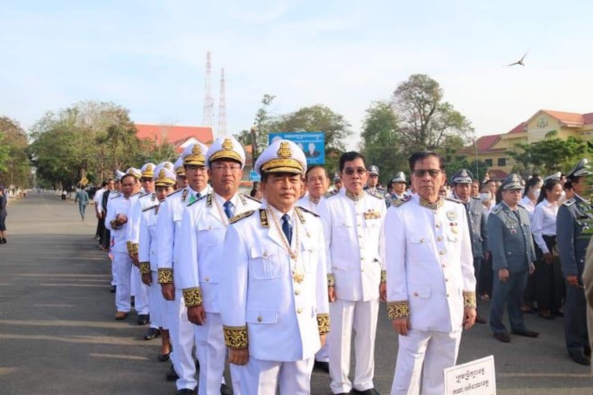 ​អរសាទរ​ខួប​អនុស្សាវរីយ៍​លើក​ទី​៦៩ នៃ​ទិវា​បុណ្យ​ឯករាជ្យ​ជាតិ ៩​វិច្ឆិកា និង​ទិវា​កំណើត នៃ​កងយោធពល​ខេមរភូមិន្ទ ឆ្នាំ​២០២២