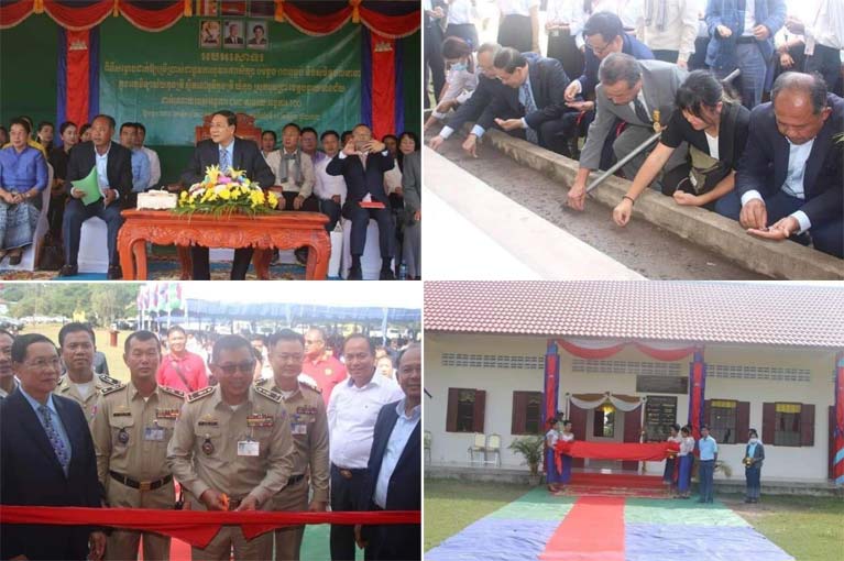 លោក​ហែម ស៊ីណា អភិបាល​ស្រុក​រំដួល បាន​អញ្ជើញ​ចូលរួម​ជា​គណៈអធិបតី​ភាព​ប្រកាស​ដាក់​ឱ្យ​ប្រើប្រាស់​នៅ​មណ្ឌល​សុខភាព​ឃុំ​ម៉ឺន​ជ័យ ស្រុក​រំដួល​