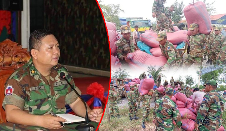 មេបញ្ជាការ កងពល​តូច​ថ្មើរជើង​លេខ​៥១ ចាត់តាំង​កម្លាំង​ចុះ​ជួយ​លើក​ស្រូវ​ប្រជាពលរដ្ឋ​ដែល​ប្រឈម​ខ្វះ​កម្មករ​លើក​ដាក់​រថយន្ត​ឈ្មួញ​