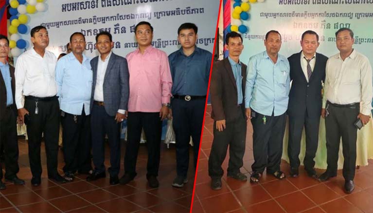លោក យូ សិរីវុឌ្ឍ និងលោក ភឺន ផល្លា ជួបសំណេះសំណាល និងអាហាសាមគ្គី ជាមួយអ្នកព័ត៌មាន