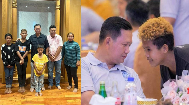 ក្រោយ​ជួប​ផ្ទាល់​ក្មេង​ប្រុស​លក់​ផ្កា​, បណ្ឌិត ហ៊ុន ម៉ា​ណែ​ត សម្រេច​ជួយ​ក្មេងប្រុស រុន ភារម្យ និង​ប្អូនស្រី ឱ្យ​បាន​រៀន​ដល់​ឧត្តមសិក្សា និង​ជួយ​ឪពុក​ម្តាយ​ពួកគេ កែប្រែ​មុខរបរ​ឱ្យ​ប្រសើរ​ជាង​មុន​