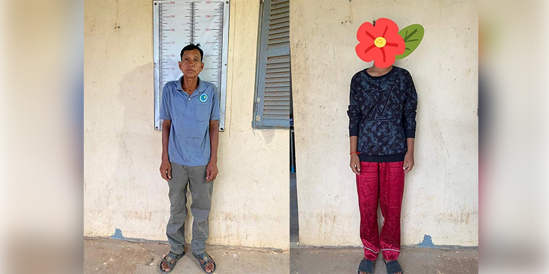 ចិញ្ចឹមតាំងពីតូចដូចកូនដល់អាយុ១៤ឆ្នាំបែជាចាប់រំលោភមានផ្ទៃពោះ៥ខែ នៅស្រុកសុីធរកណ្តាល ខេត្តព្រៃវែង