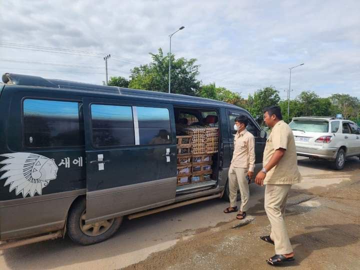 ពេទ្យសត្វចាប់​បាន​ពងក្រួច២០ម៉ឺនគ្រាប់ នាំចូលពីវៀតណាមបម្រុងចែកចាយនៅភ្នំពេញដោយពុំមានច្បាប់អ្វី​ទាំង​អស់