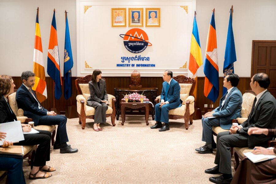 លោកស្រី Vladanka តំណាងអង្គការសហប្រជាជាតិ វាយតម្លៃខ្ពស់ចំពោះតួនាទីយ៉ាងសកម្មរបស់ក្រសួងព័ត៌មាន ក្នុងការទប់ស្កាត់ការបំពុលព័ត៌មាននានា ដែលប៉ះពាល់ដល់សណ្តាប់ធ្នាប់សង្គម
